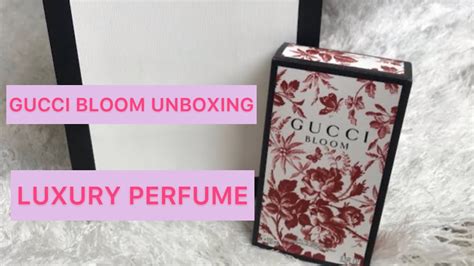 gucci bloom unboxing